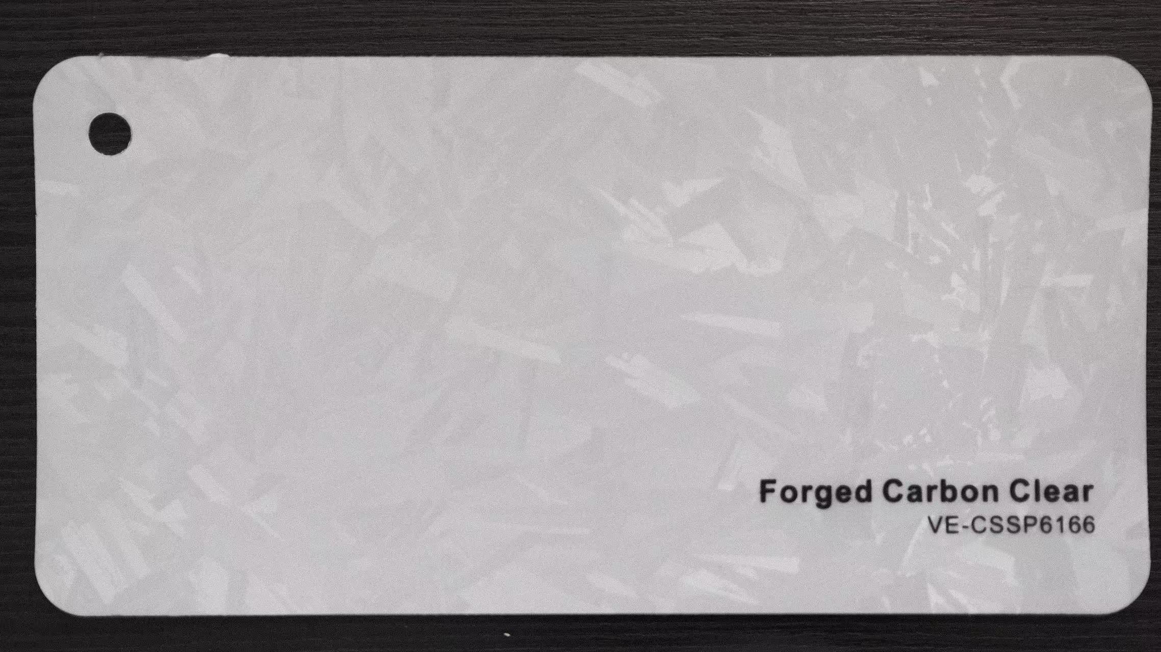 Forged Carbon Clear