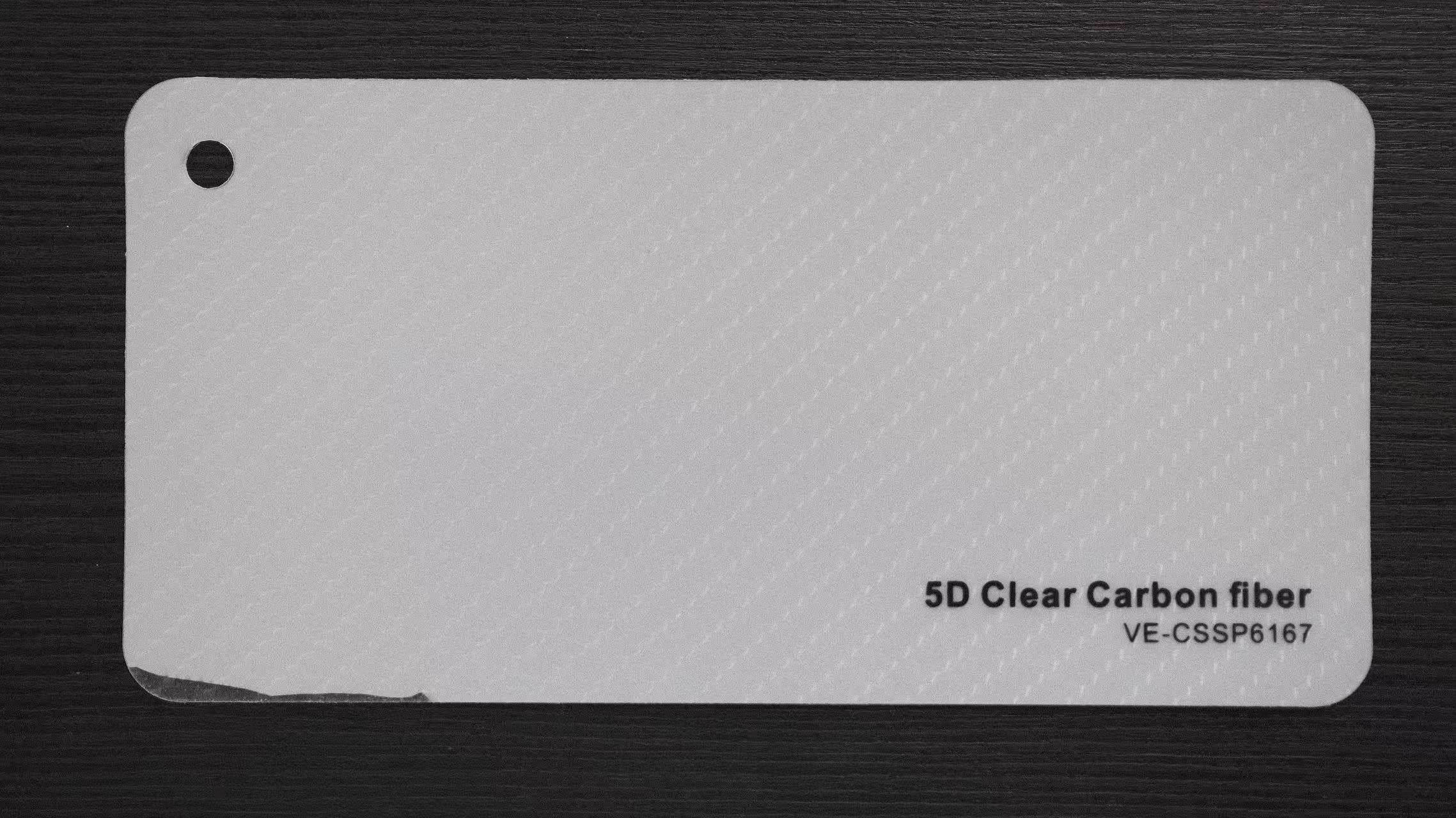 5D Clear Carbon Fiber