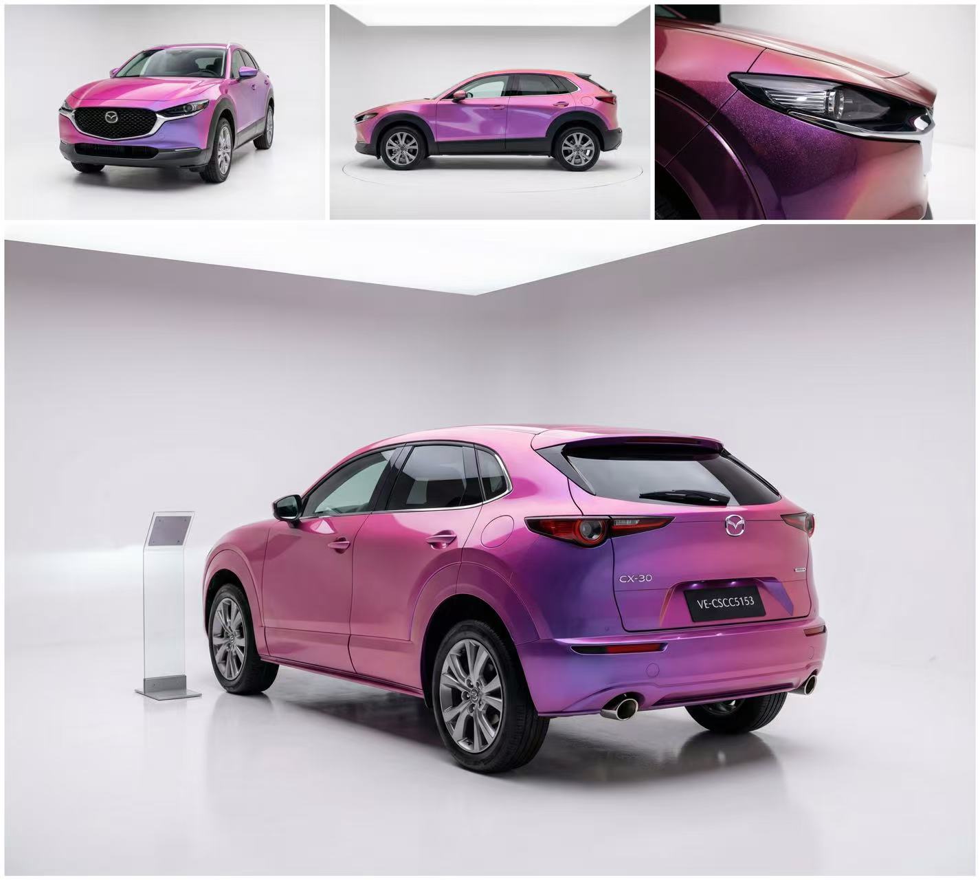 Pink to Purple