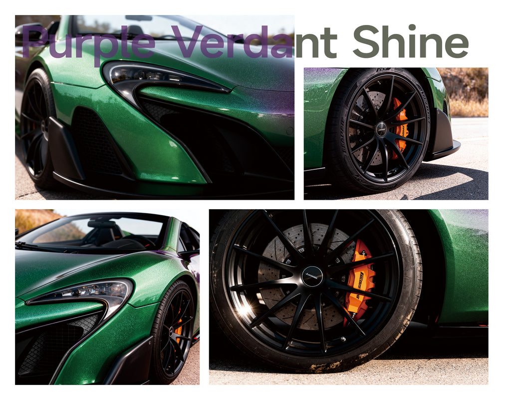 Purple Verdant Shine
