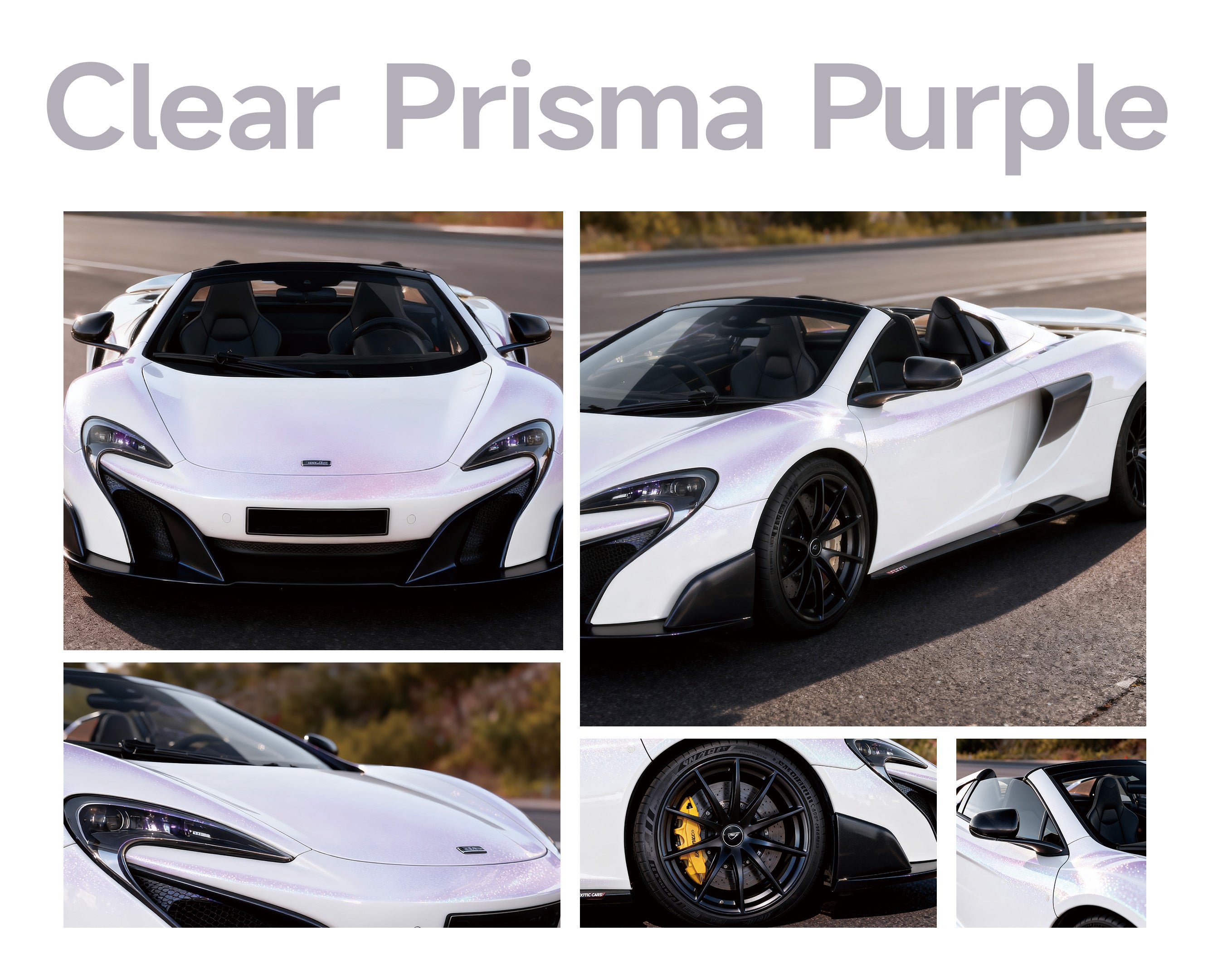 Clear Prisma Purple