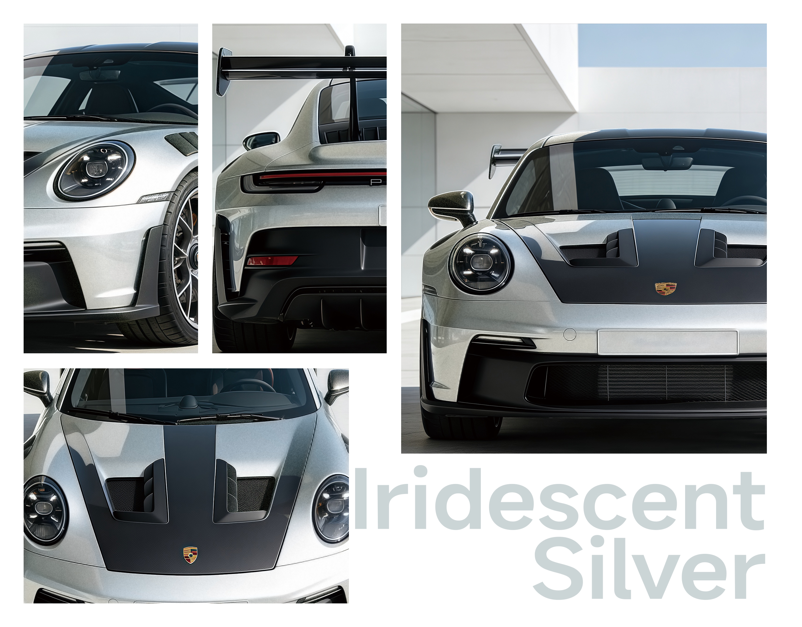 Iridescent Silver
