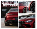 Metallic Burgundy