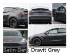 Satin Dark Dravit Grey