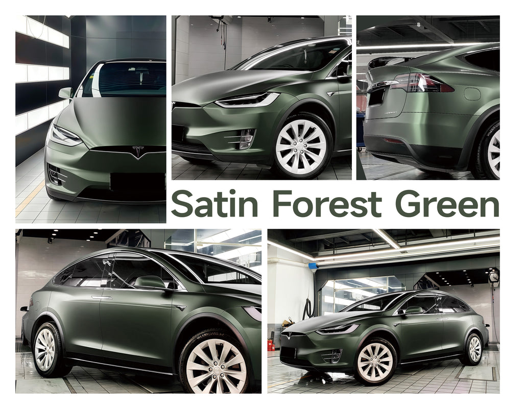 Satin Forest Green