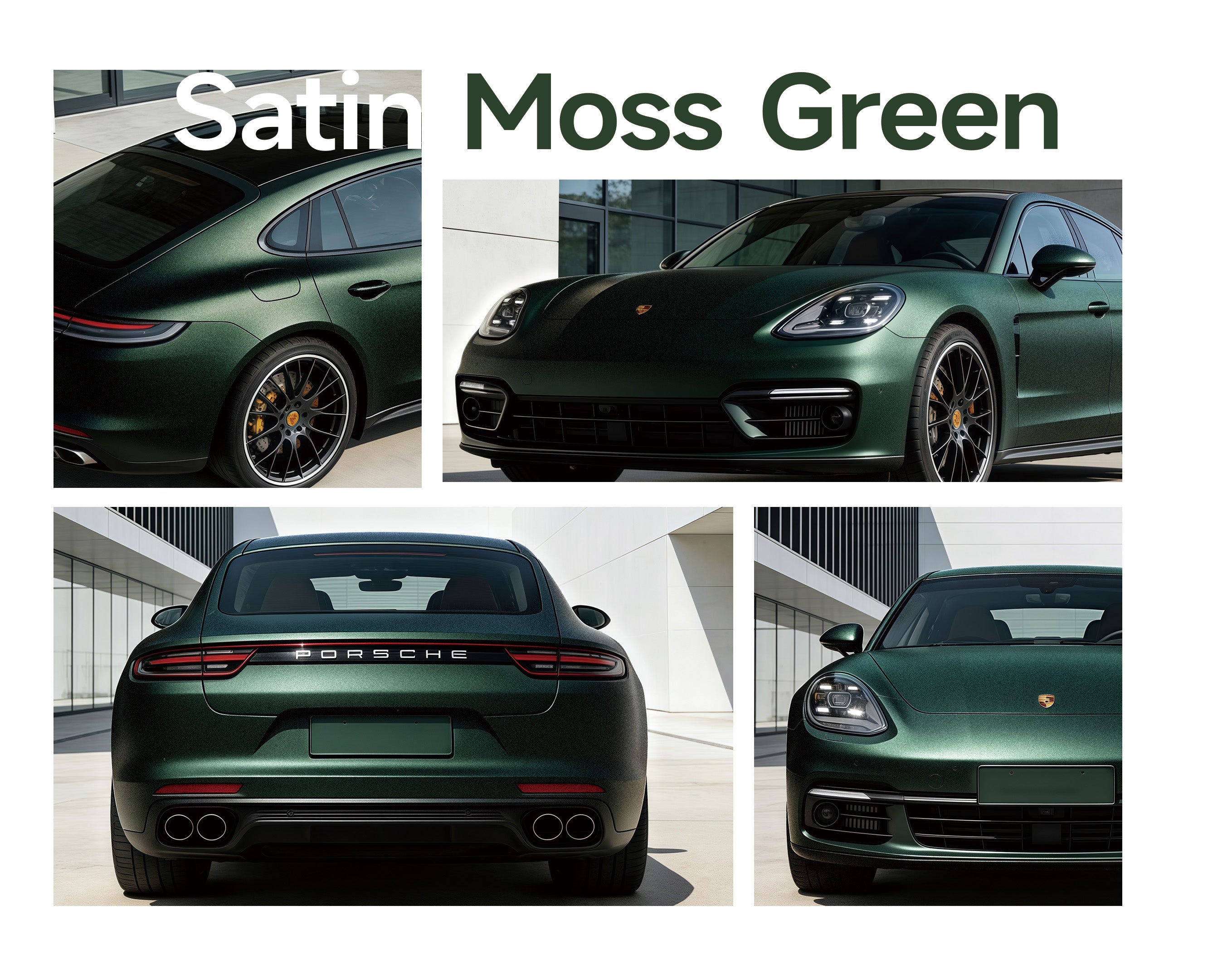 Satin Moss Green