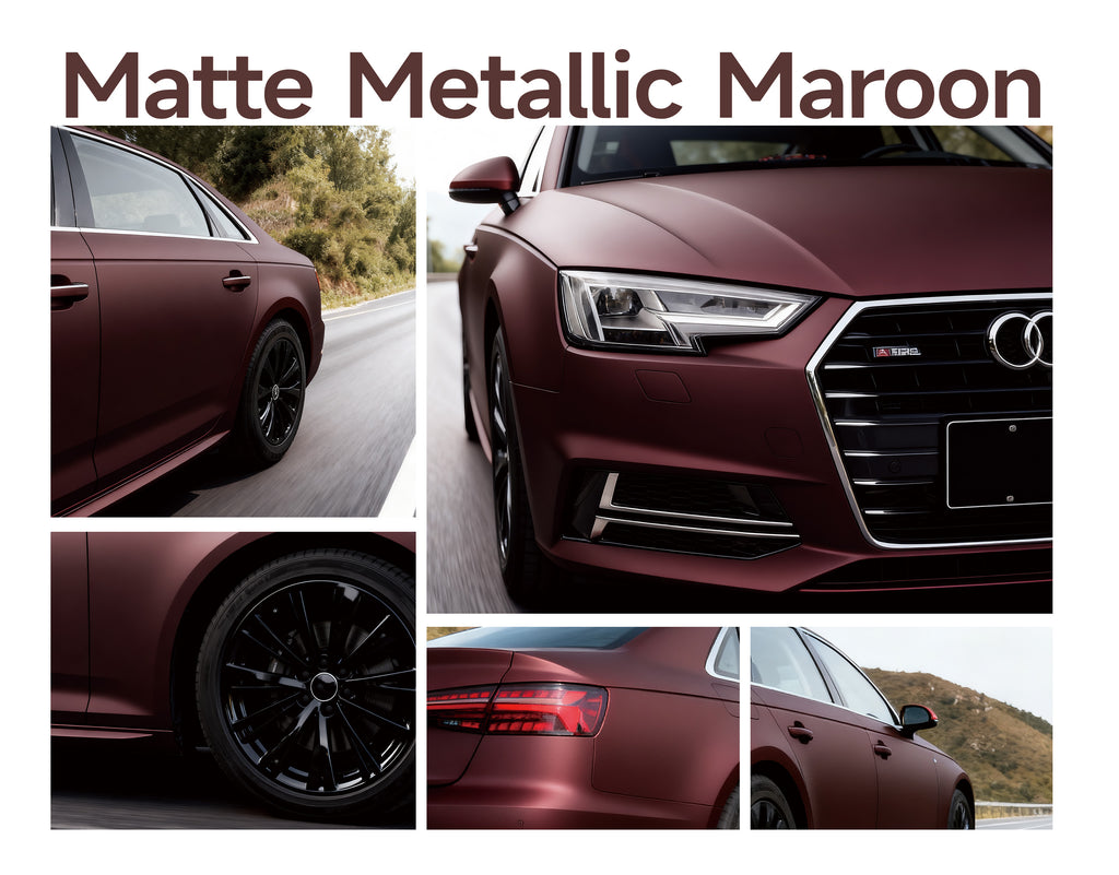 Matte Metallic Maroon