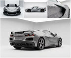 Carbon Fiber Frost Silver