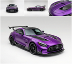 Matte Chrome Metal Grape Purple