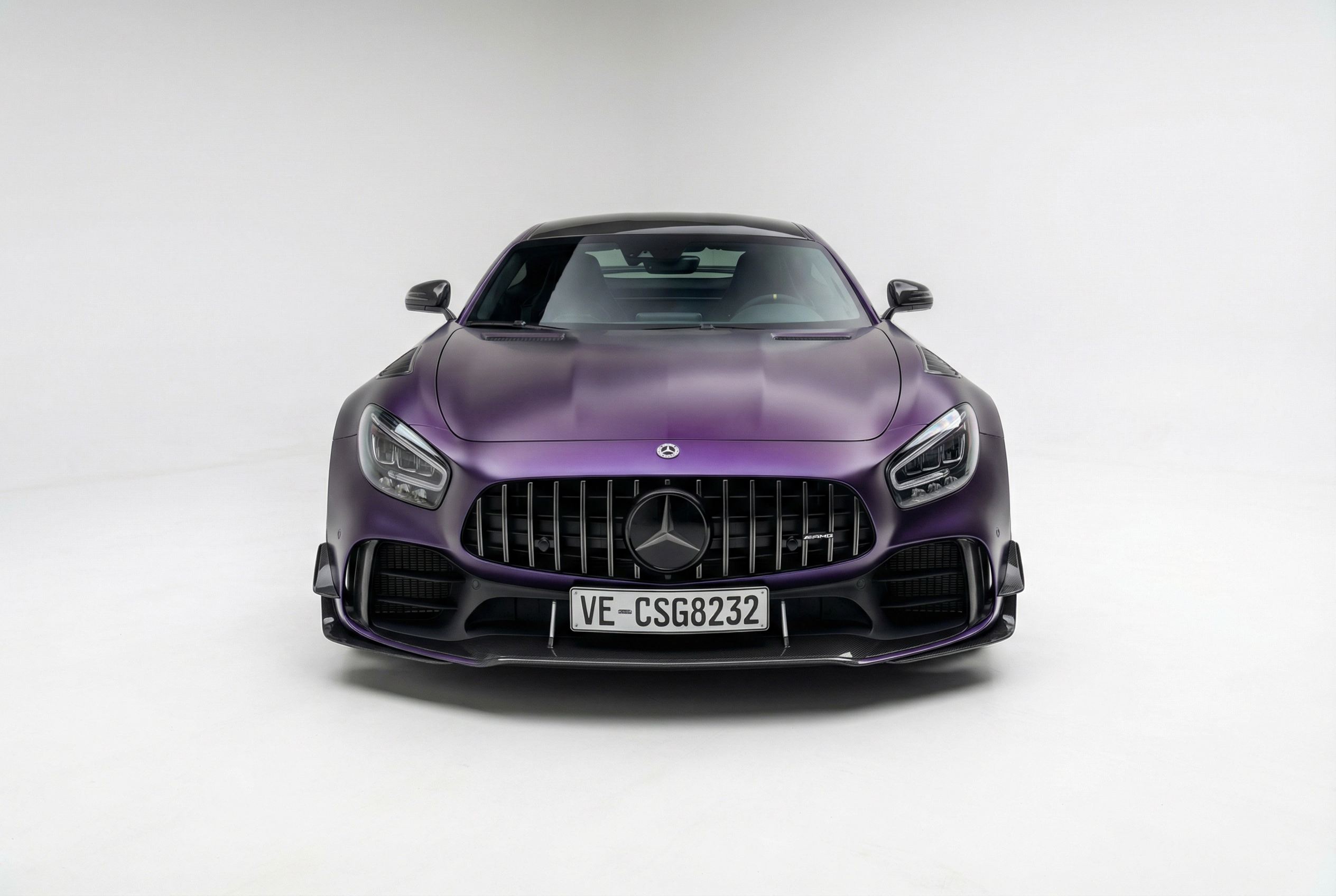 Matte Chrome Metal Grape Purple