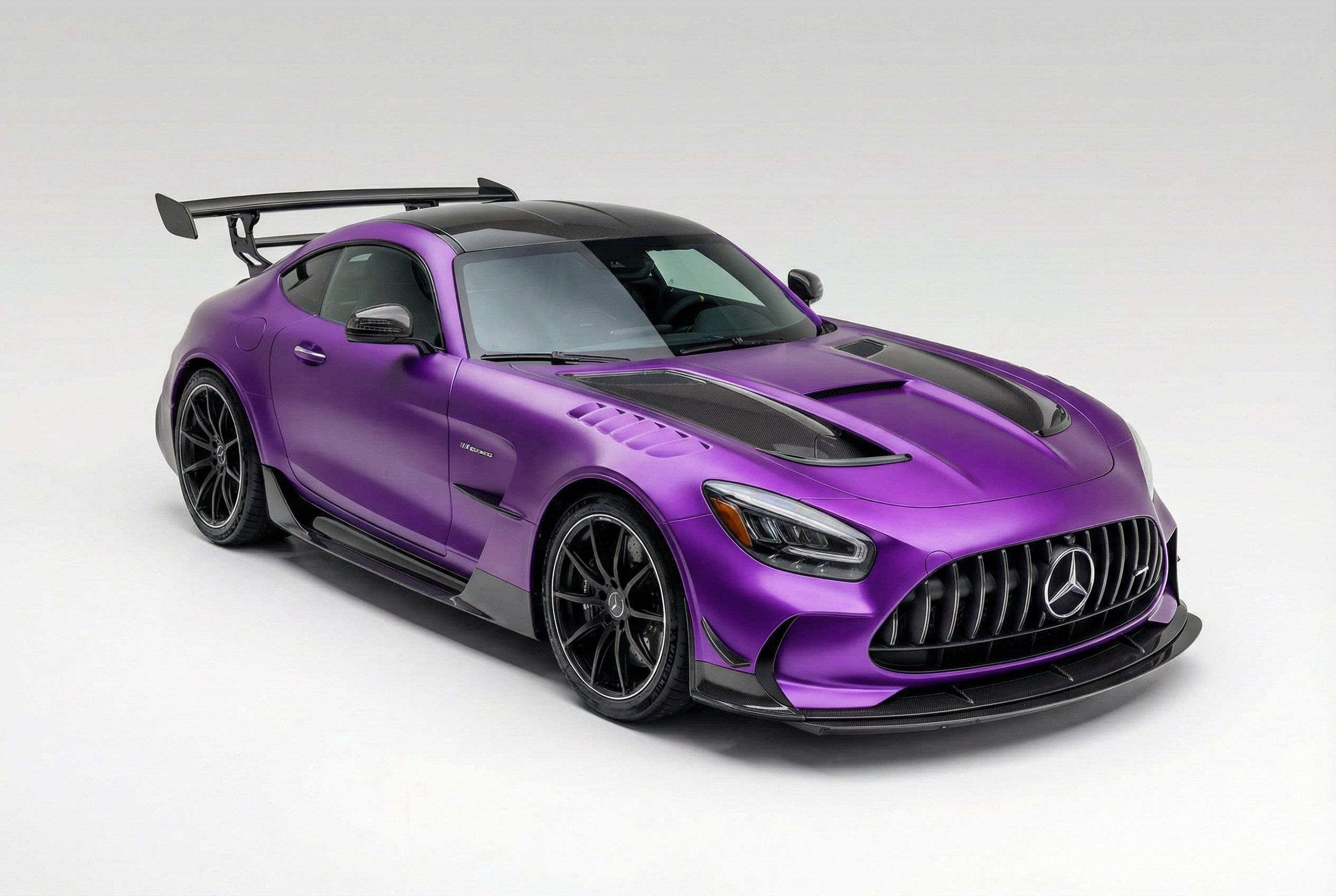 Matte Chrome Metal Grape Purple