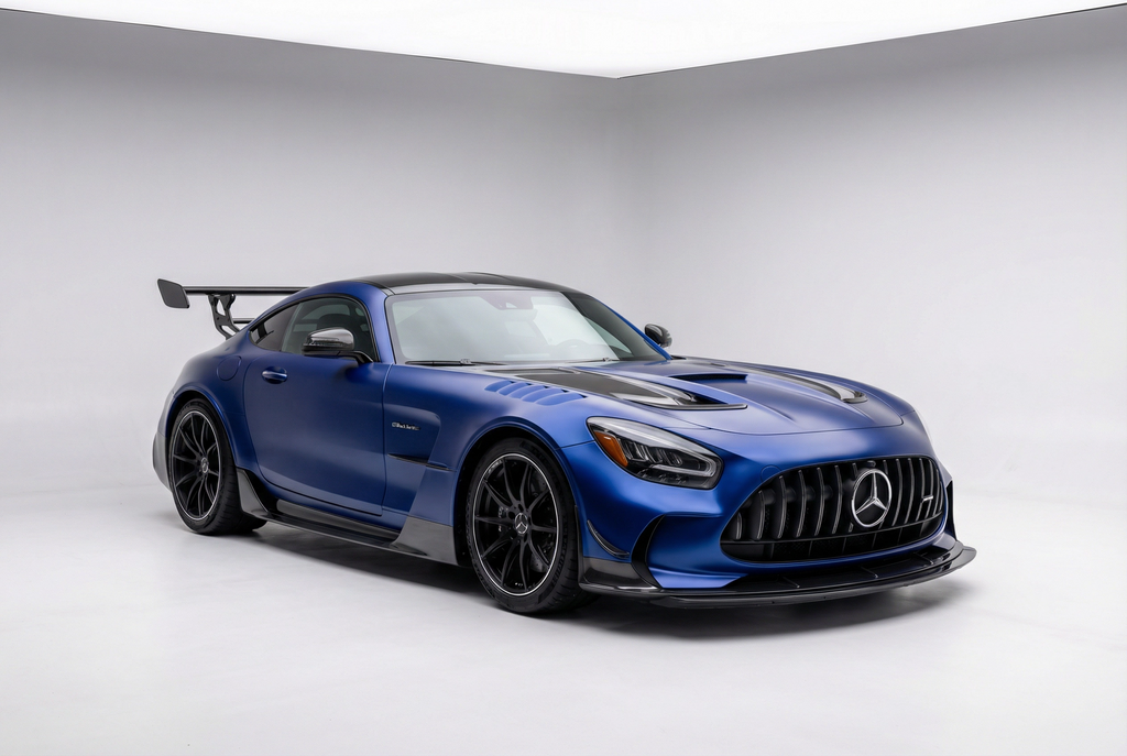 Matte Chrome Metal Tranquil Blue