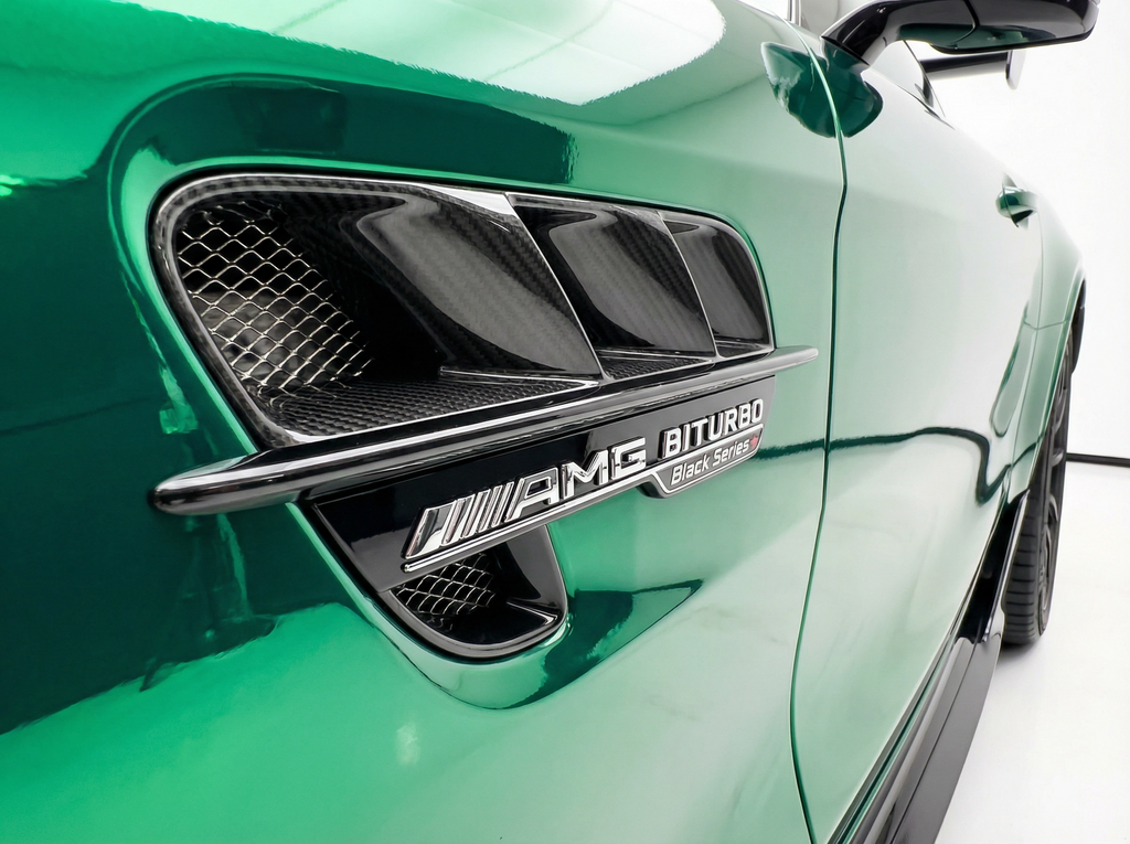 Chrome Metal Emerald Green