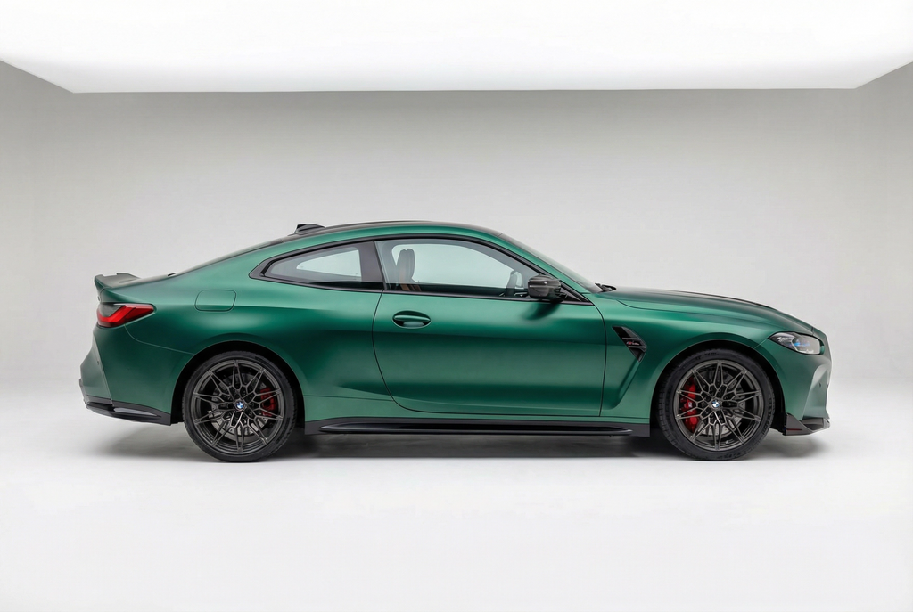 Matte Chrome Metal Emerald Green
