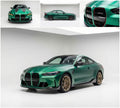 Matte Chrome Metal Emerald Green