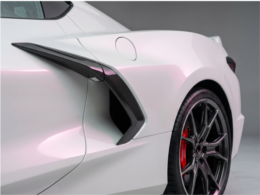Diamond White to Pink