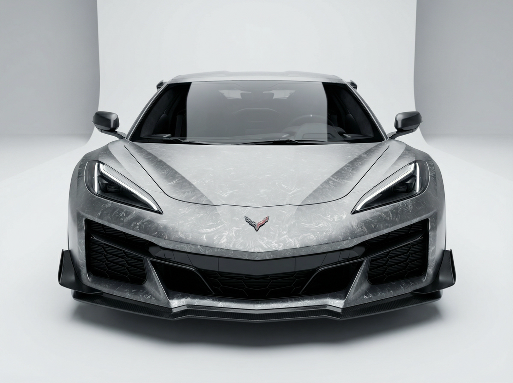 Carbon Fiber Frost Silver