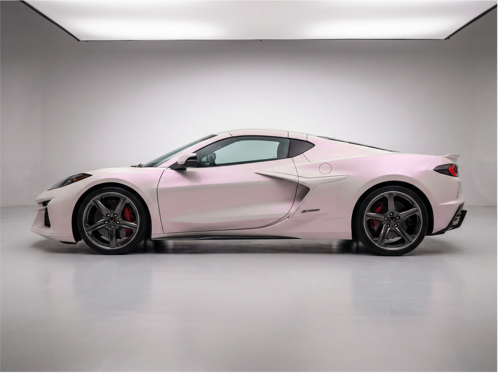 Diamond White to Pink