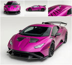 Matte Chrome Metal Magenta