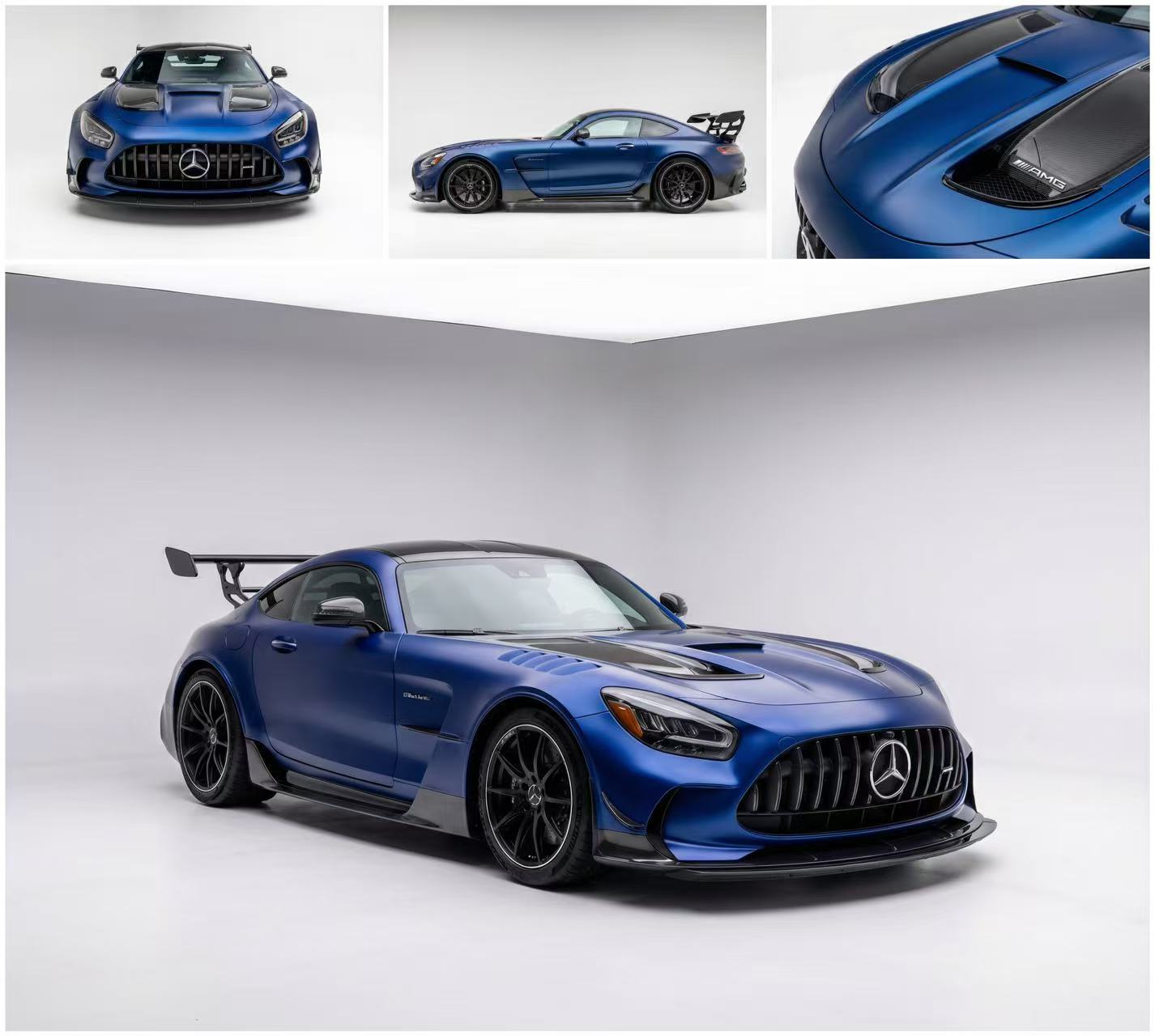 Matte Chrome Metal Tranquil Blue