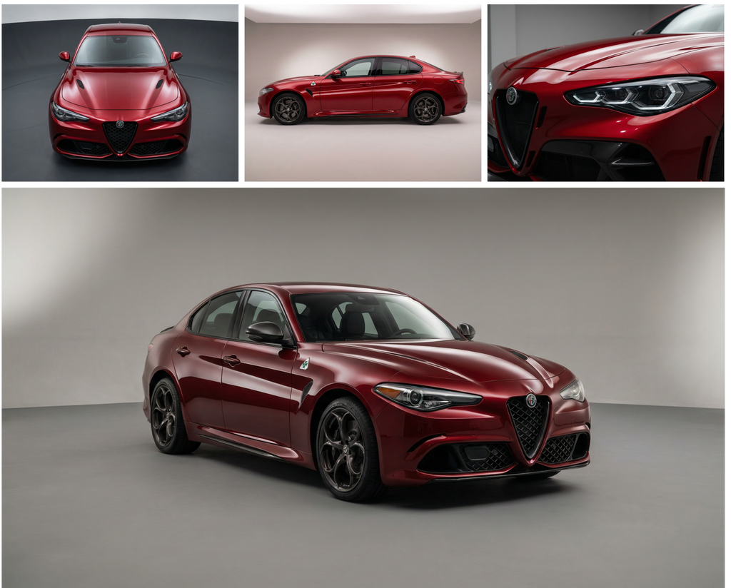 Lacquer Metal Jade Crimson