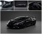 Black Flash Purple