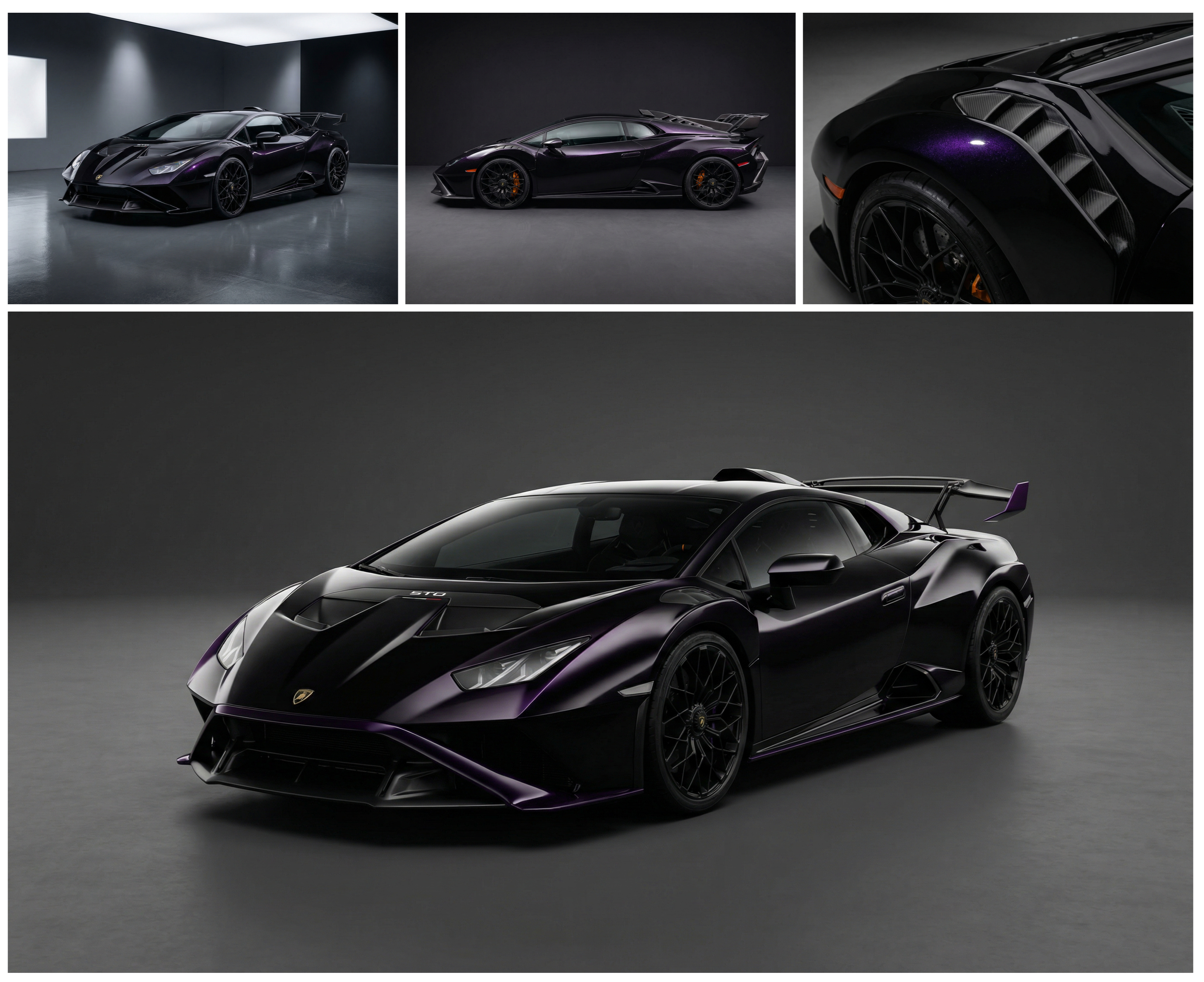 Black Flash Purple
