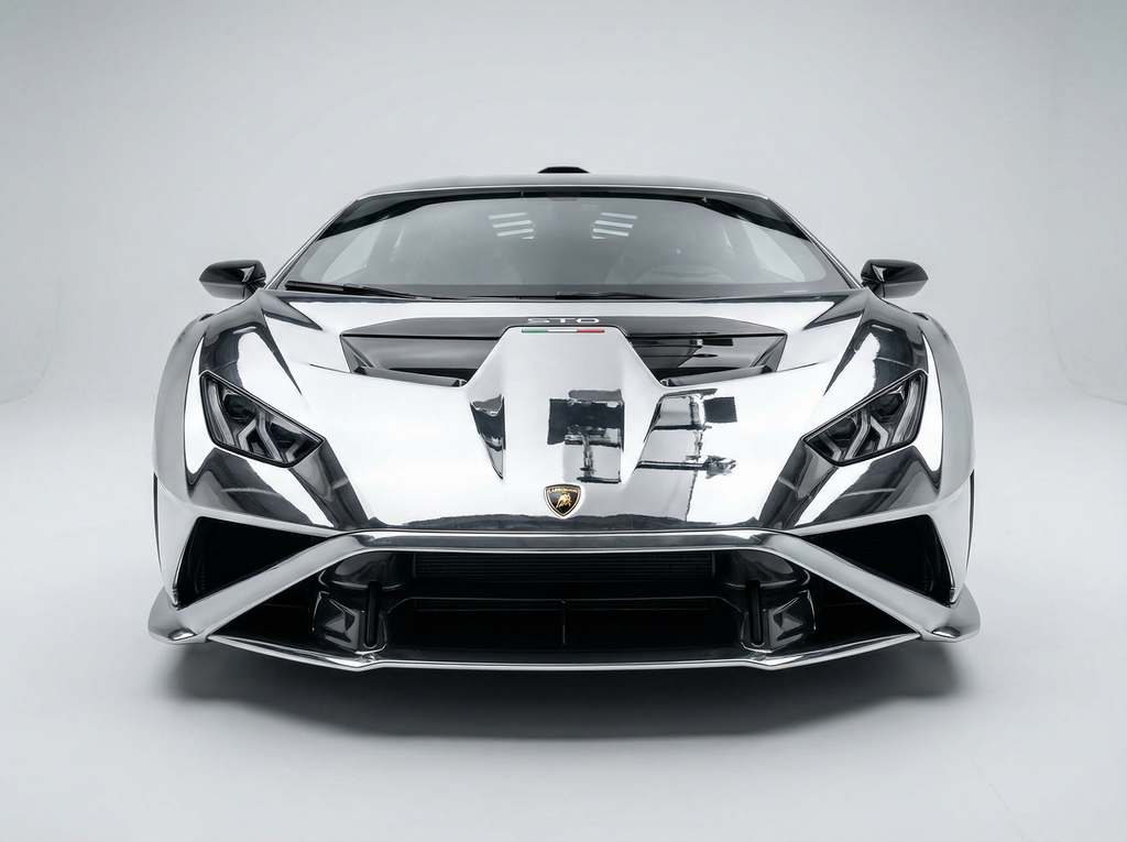 Chrome Metal Silver