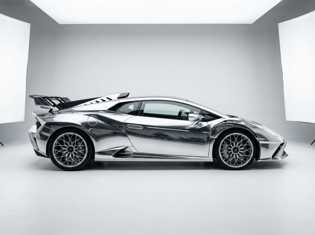 Chrome Metal Silver