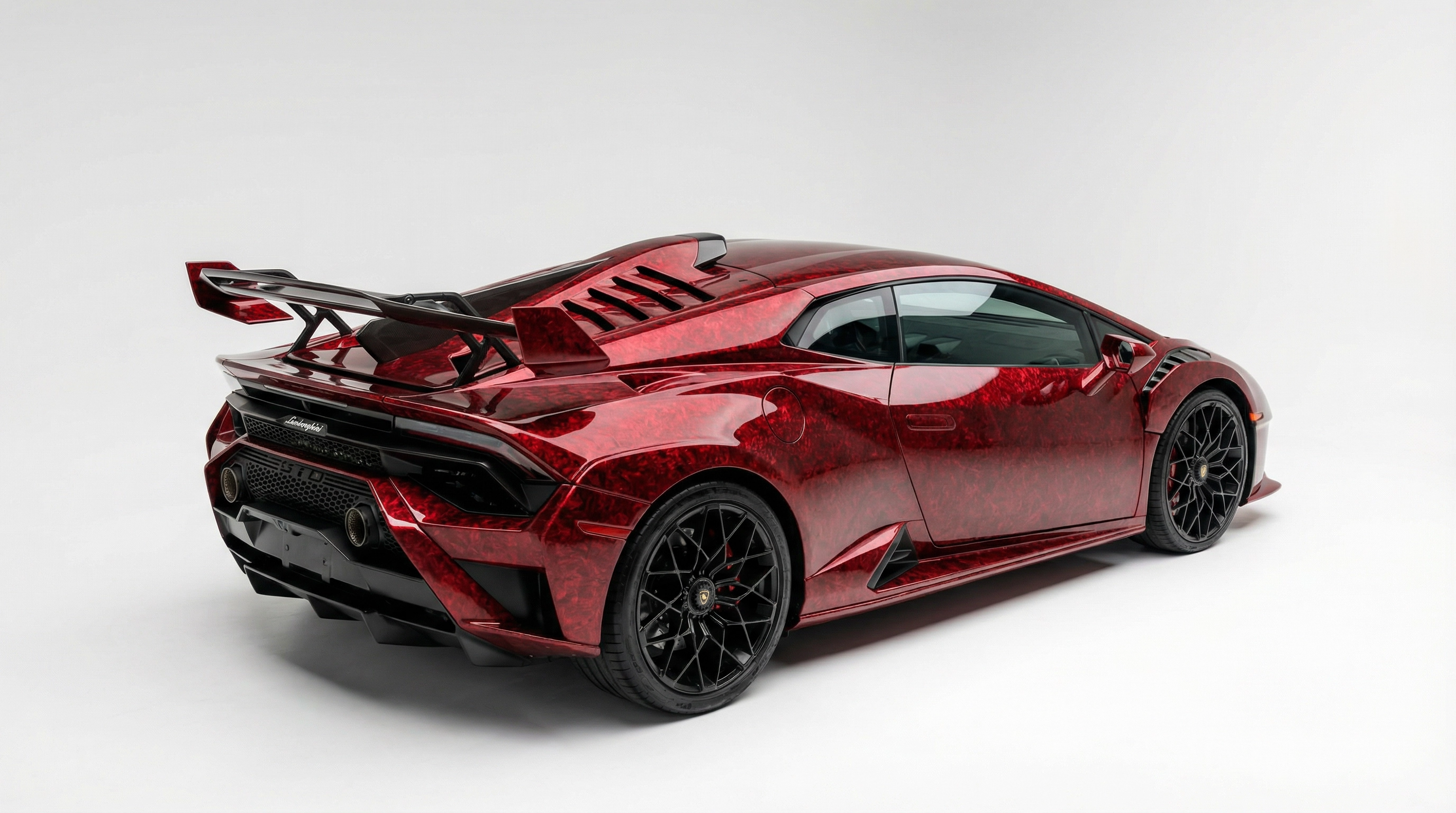 Forged Carbon Red