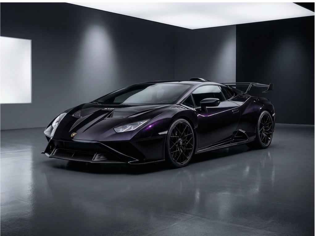 Black Flash Purple