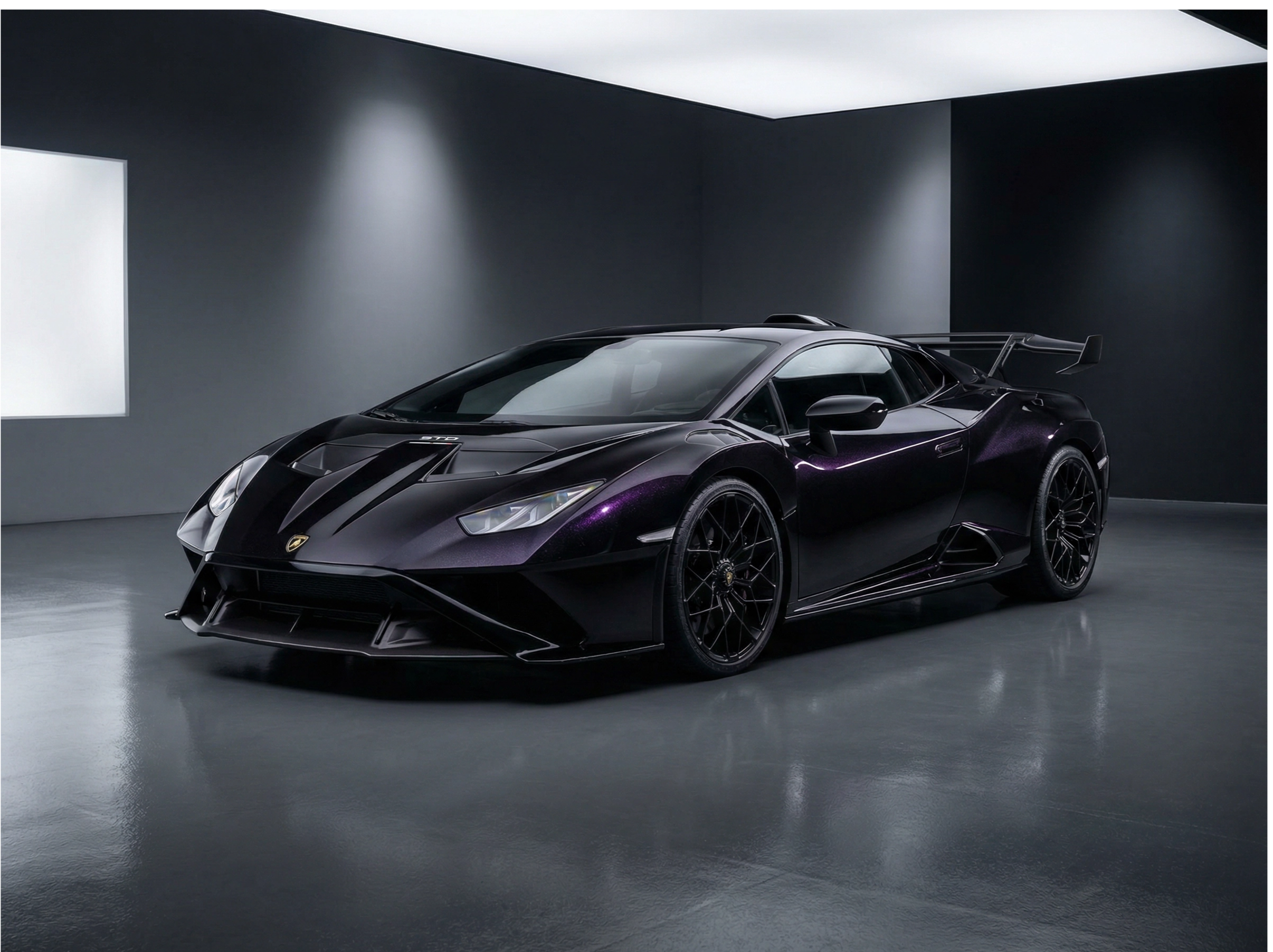 Black Flash Purple