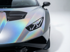Matte Rainbow Lazer Silver
