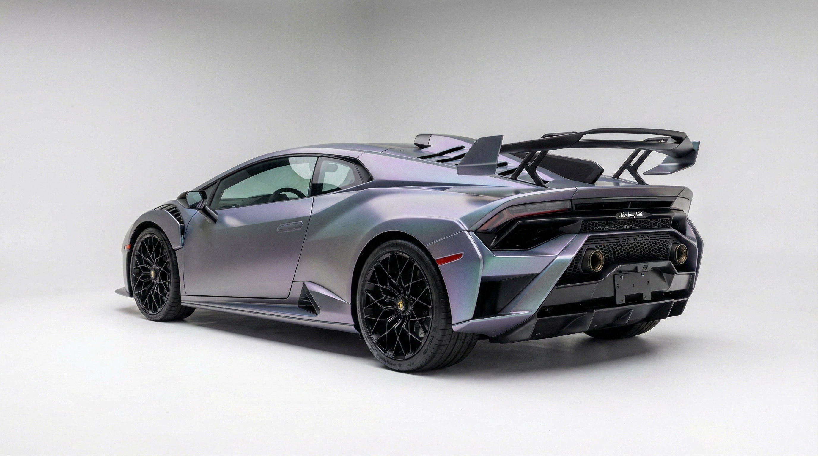 Matte Rainbow Lazer Silver