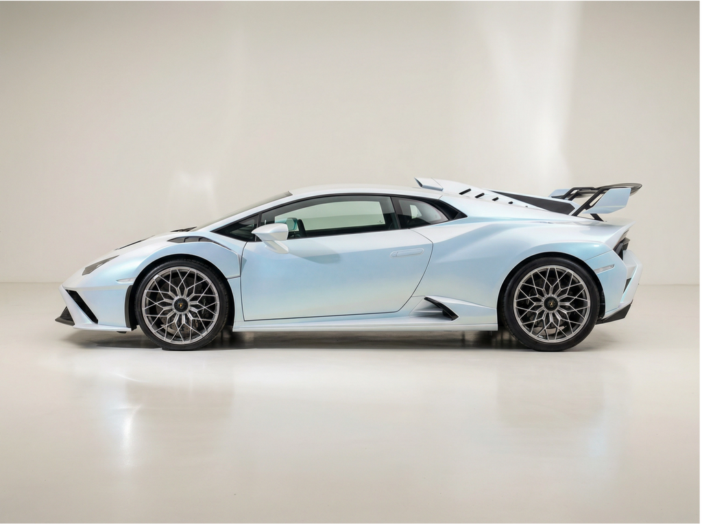 Diamond White to Blue