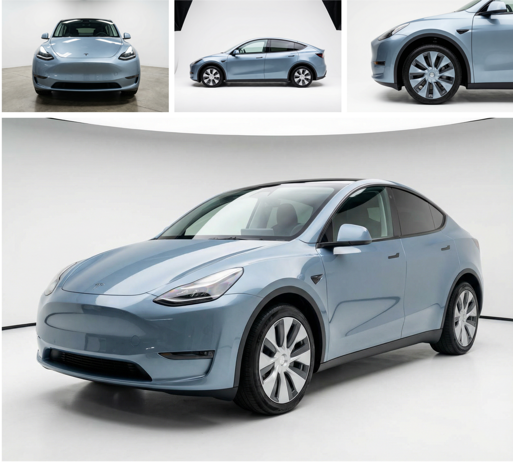 Tesla Metallic Glacier Blue