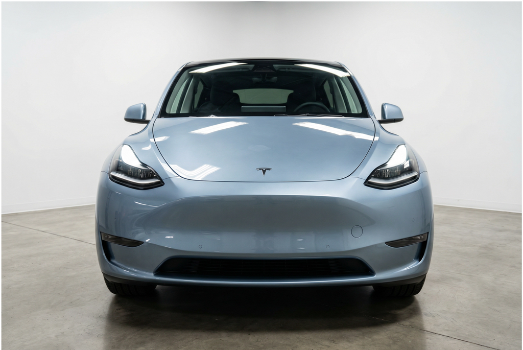 Tesla Metallic Glacier Blue