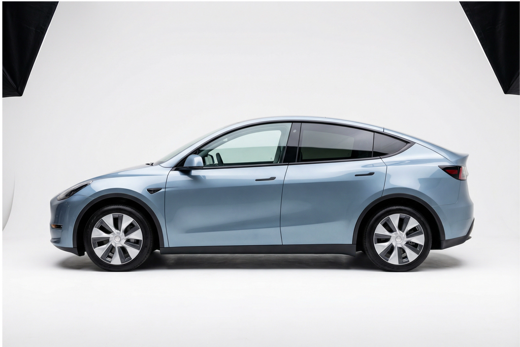 Tesla Metallic Glacier Blue