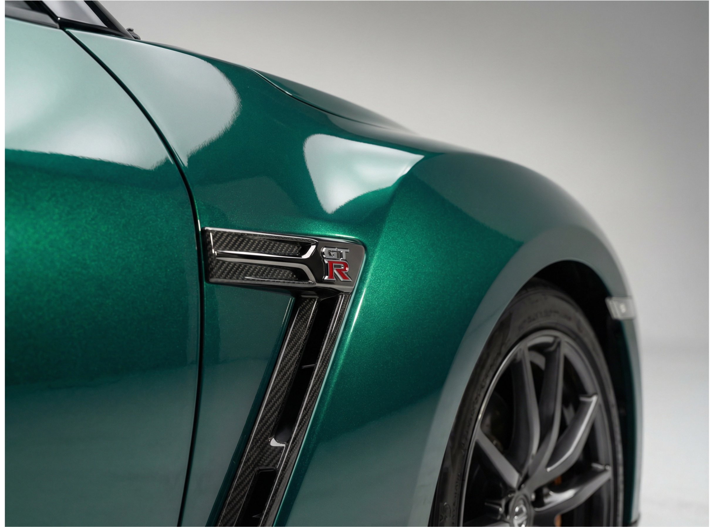 Rainbow Emerald Green