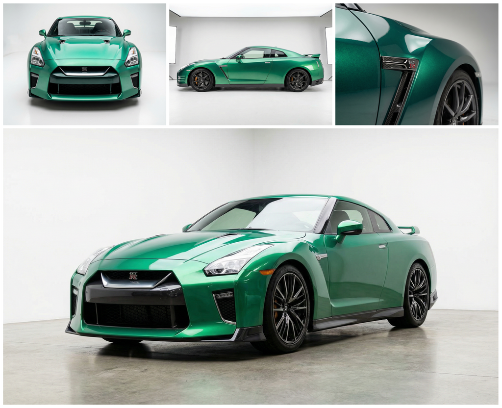 Rainbow Emerald Green