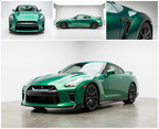Rainbow Emerald Green
