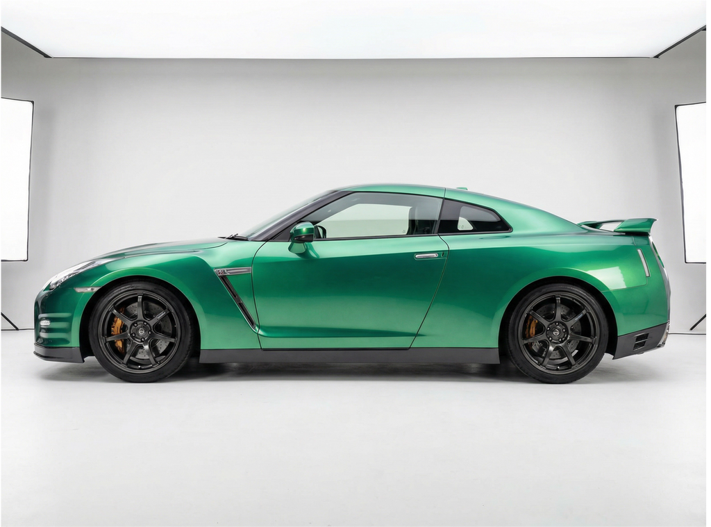 Rainbow Emerald Green