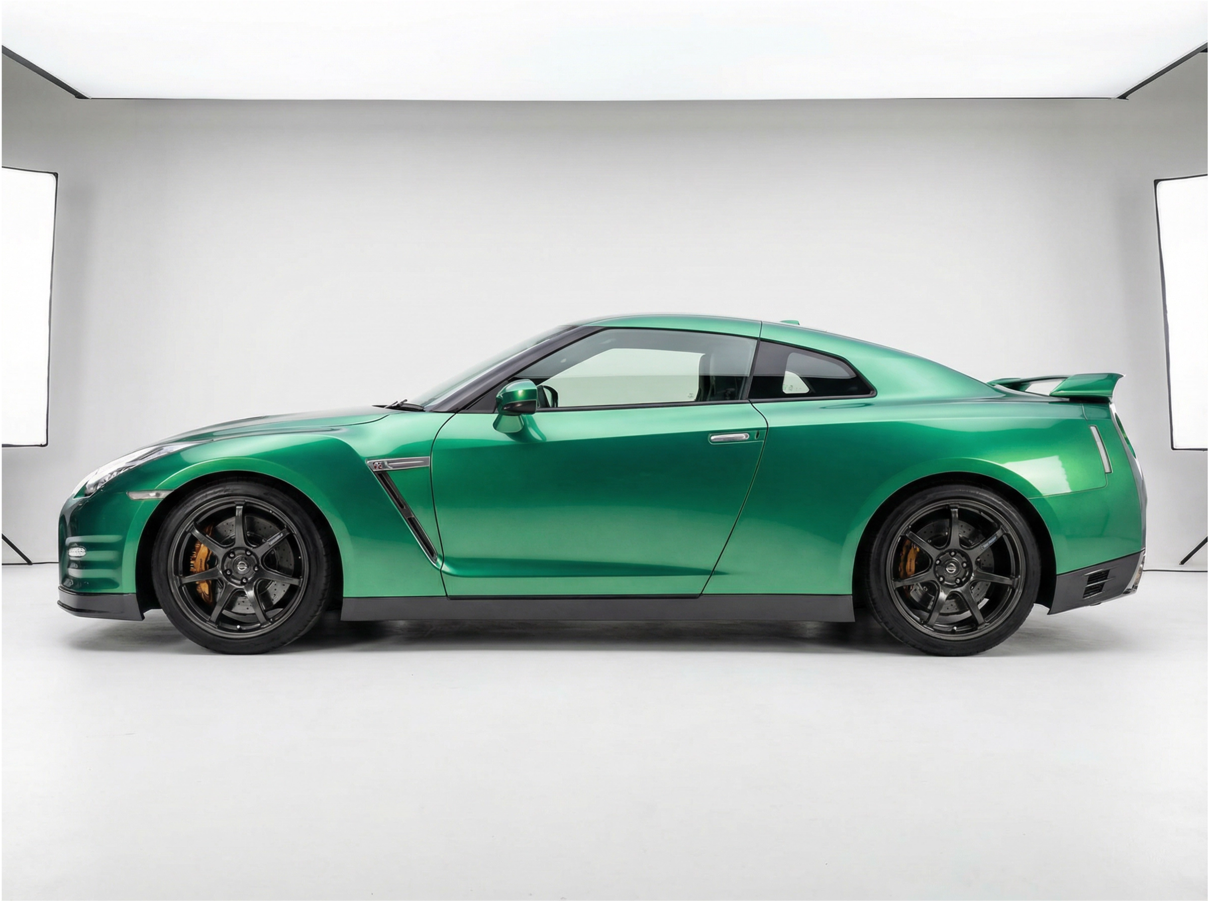 Rainbow Emerald Green