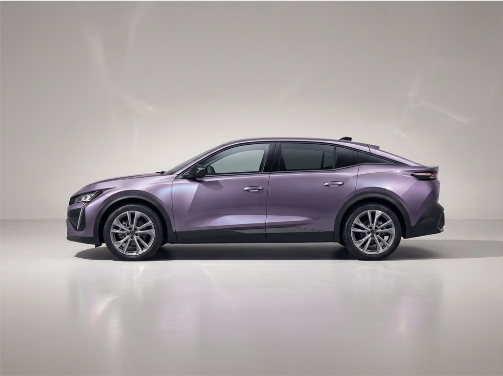 Silver Purple Metallic