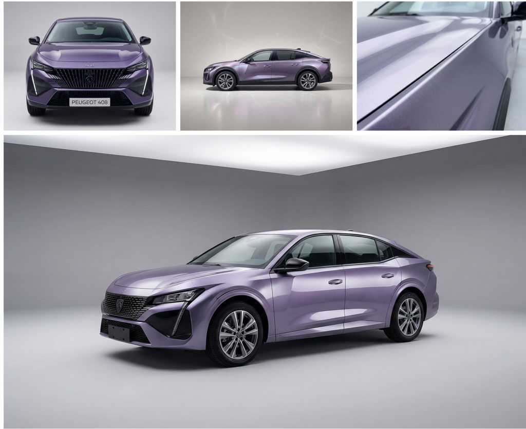 Silver Purple Metallic