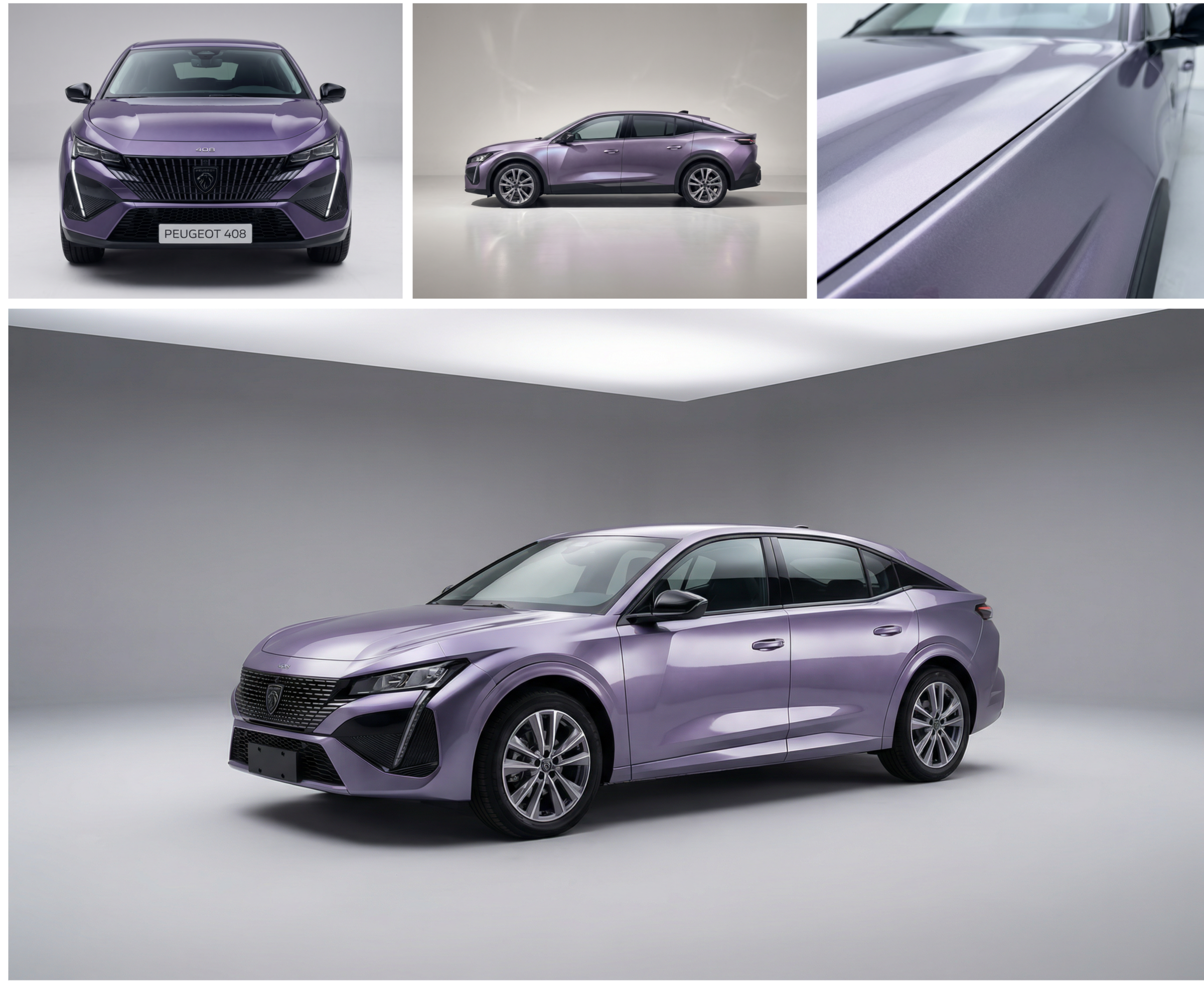 Silver Purple Metallic