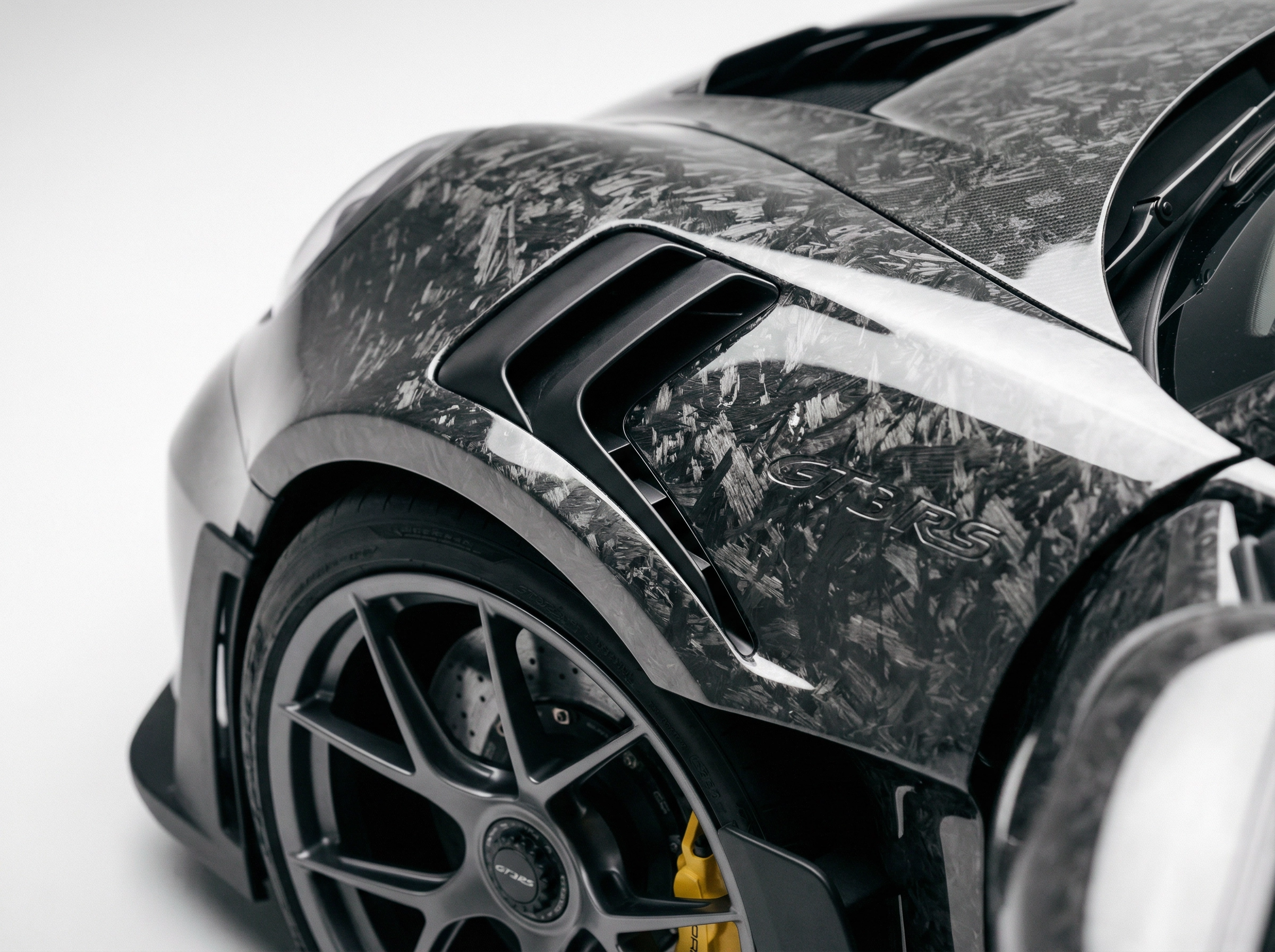 Forged Carbon Silver