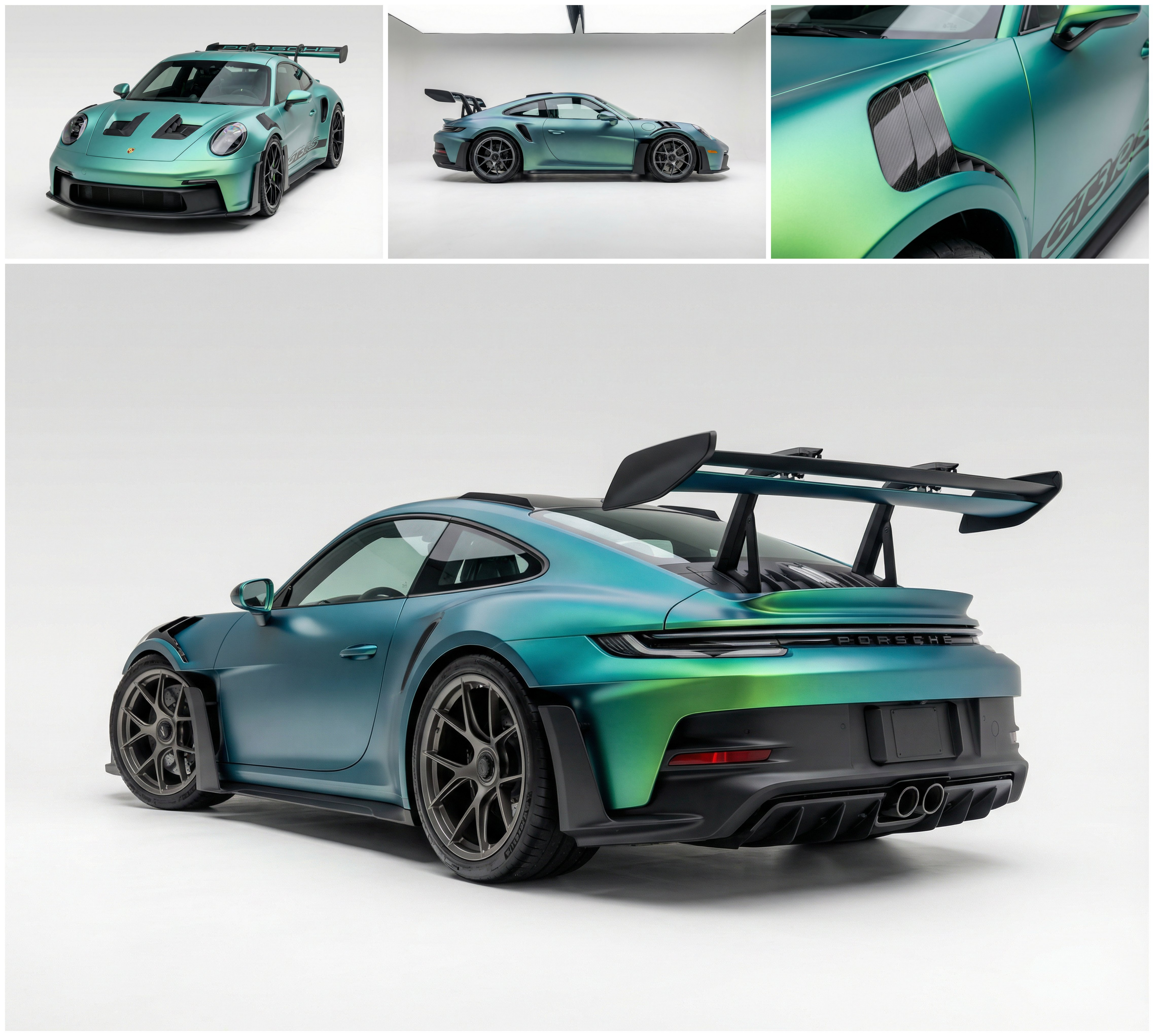 Matt Laser Green