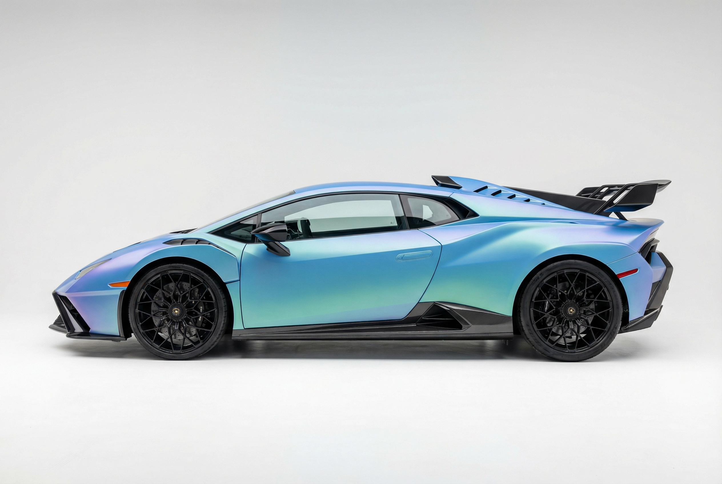 Rainbow Emerald Blue