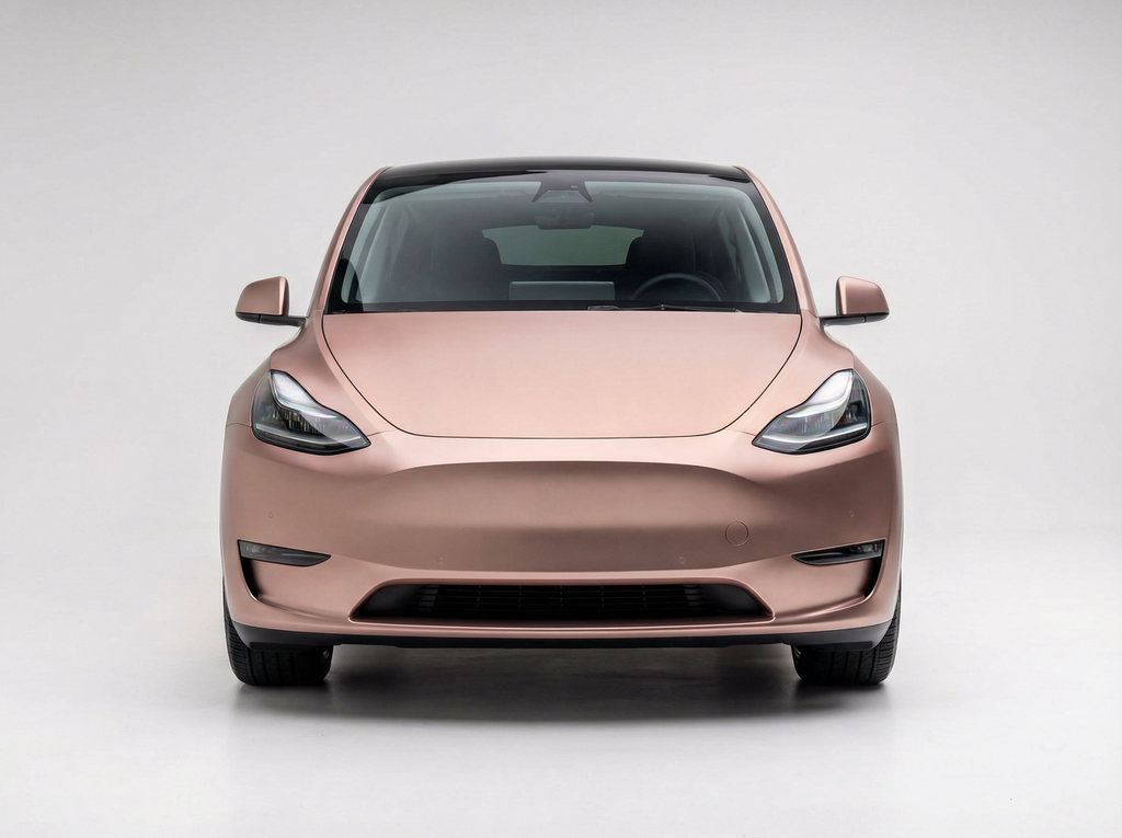 Tesla Satin Rose Gold